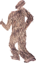 The tape figure at location 348, dedicated to Scott Kopytko