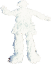 The tape figure at location 357, dedicated to David Laforge