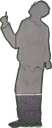 The tape figure at location 364, dedicated to Michael Theodoridis