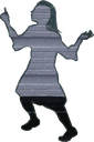 The tape figure at location 378, remembering Derek James Statkevicus