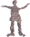 The tape figure at location 386, dedicated to Garnet Bailey