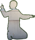 The tape figure at location 390, dedicated to Mark Bavis