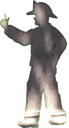 The tape figure at location 397, dedicated to Paul Martini