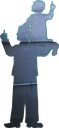 The tape figure at location 400, dedicated to David Reed Gamboa Brandhorst
