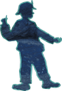 The tape figure at location 433, dedicated to Robert Minara