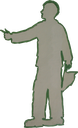 The tape figure at location 444, dedicated to Carl Molinaro