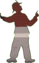 The tape figure at location 451, dedicated to Vincent Morello