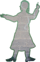 The tape figure at location 454, dedicated to Amy R King