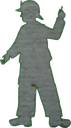 The tape figure at location 463, remembering Eric Raymond Thorpe