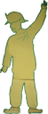 The tape figure at location 465, dedicated to Peter Nelson