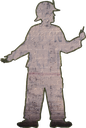 The tape figure at location 467, dedicated to Gerard Nevins