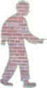 The tape figure at location 468, remembering Kenneth Francis Tietjen