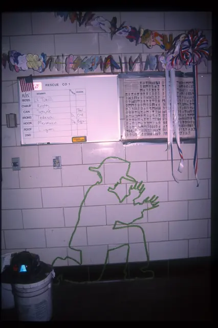 Photograph 4 of 5 of the drawing dedicated to Gary Box.