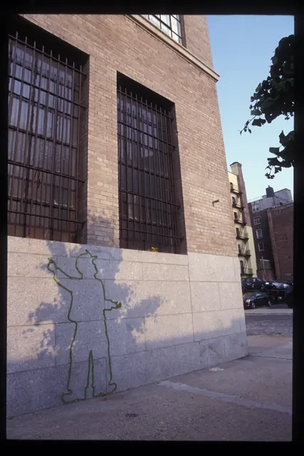 Photograph 3 of 5 of the drawing dedicated to Leonard Ragaglia.