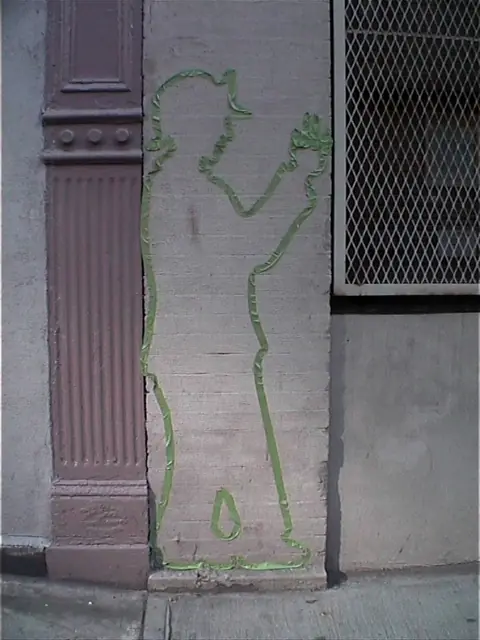 Photograph 5 of 6 of the drawing dedicated to Thomas DeAngelis.