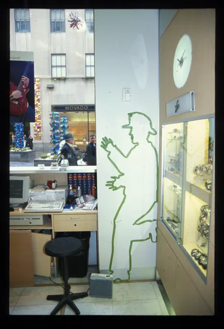 Photograph 2 of 8 of the drawing dedicated to Michael Fodor.