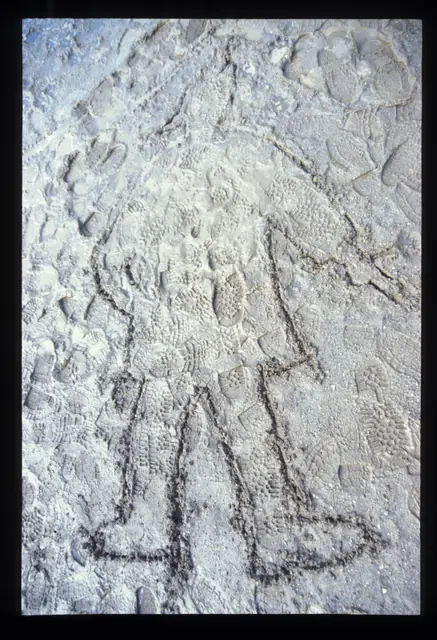 Photograph 1 of 12 of the drawing dedicated to John Ginley.