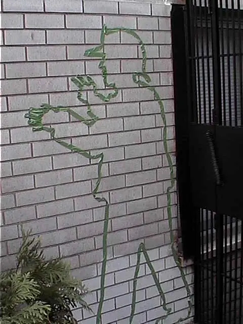 Photograph 5 of 9 of the drawing dedicated to Paul Keating.